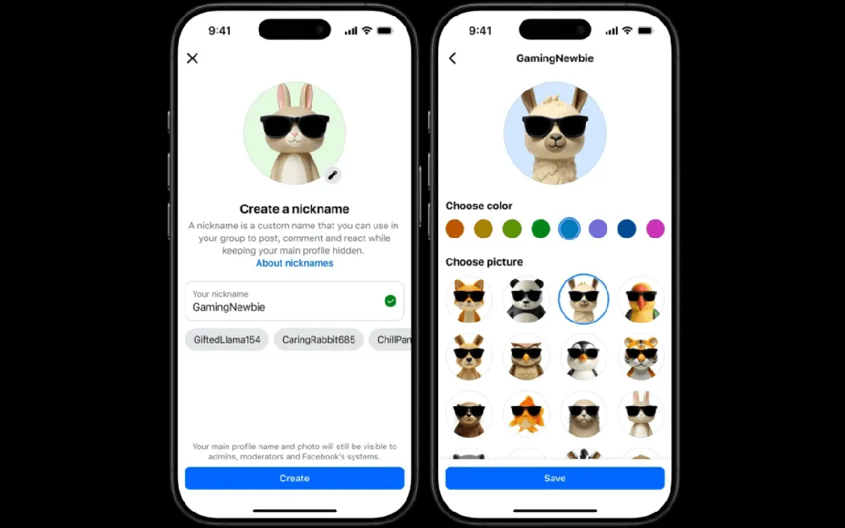 Pengguna Facebook Kini Bisa Pakai Nama Samaran di Grup