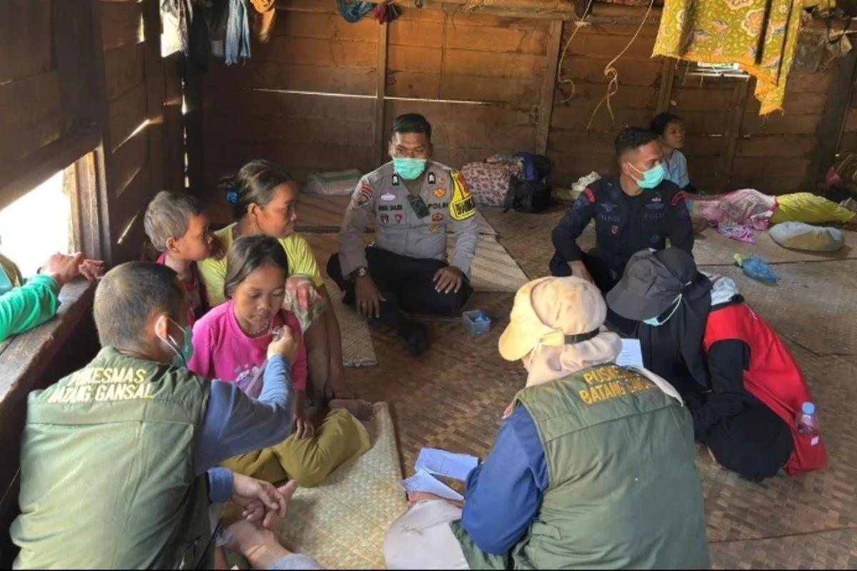 KLB Influenza A di Suku Talang Mamak Riau Terkendali, 8 Hari Tanpa Kasus Baru