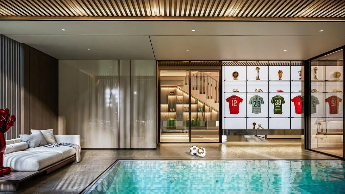 Intip Desain Rumah Baru Pratama Arhan, Ada Hall of Fame Koleksi Jerseynya