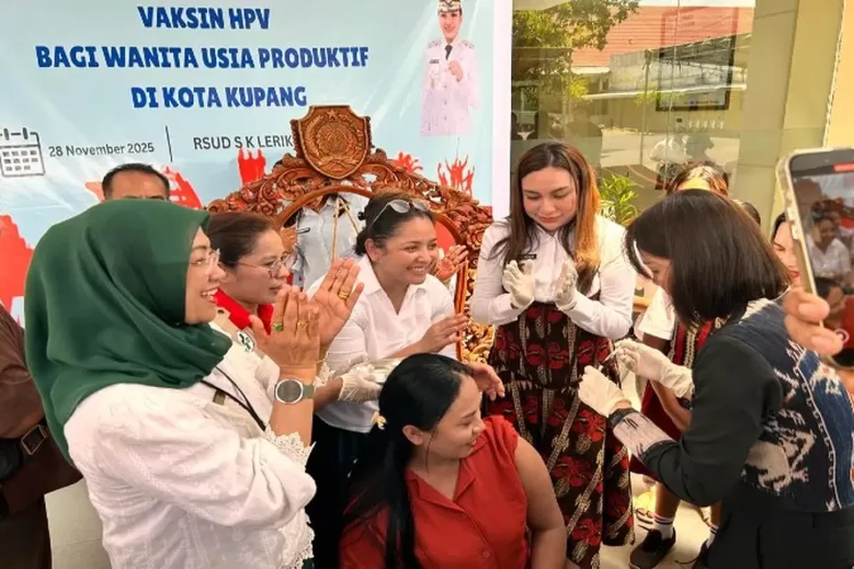 Pertama di Indonesia, Pemkot Kupang Luncurkan Program Pemberian Vaksin HPV Gratis bagi Wanita Usia Produktif - NTT Hits