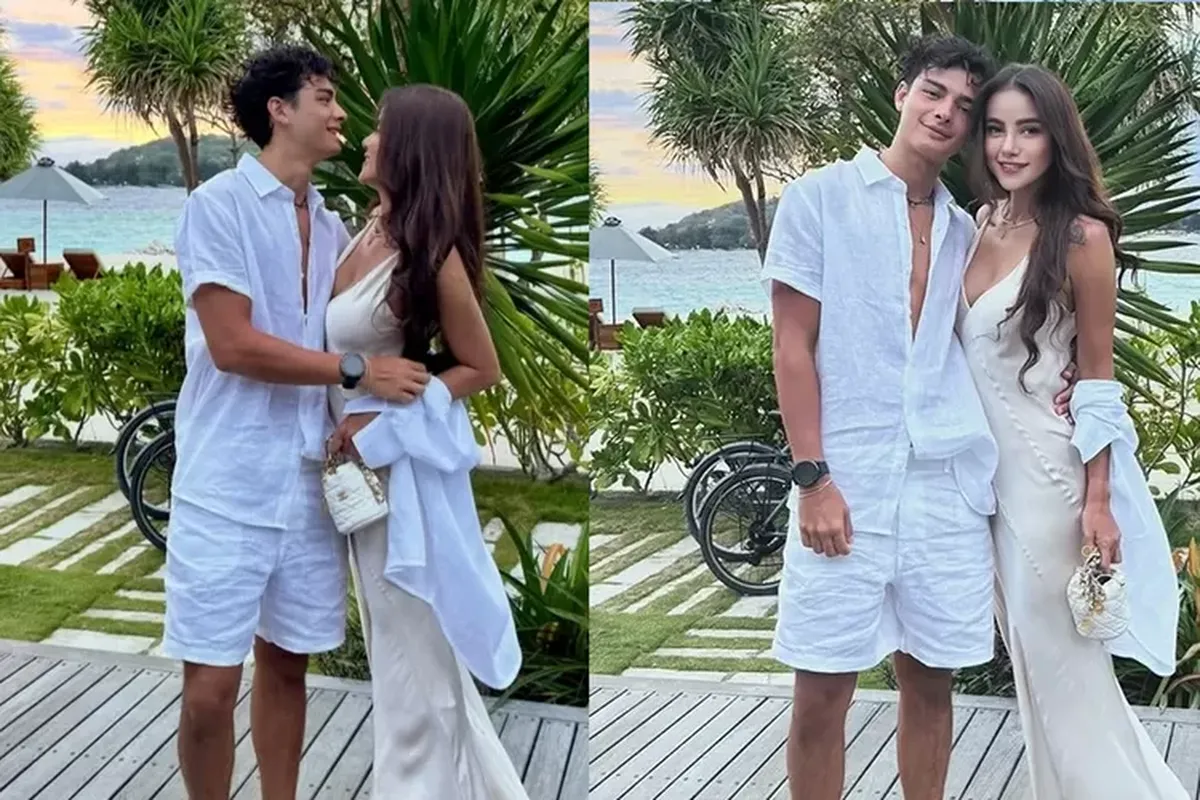 Olla Ramlan Mesra di Pantai Bareng Aktor Muda Tristan Molina - Metro Daily