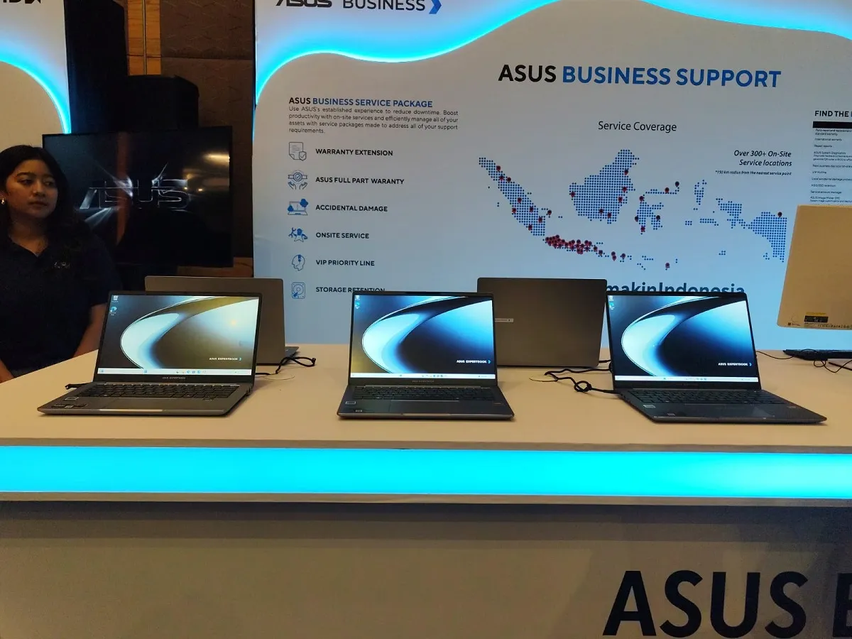 ASUS Luncurkan Expert PM Series, Laptop Bisnis Bertenaga AI