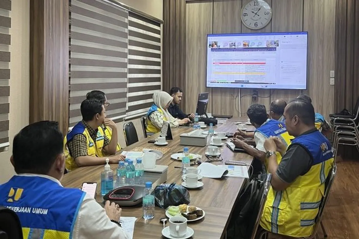 Kementerian PU Gelar Rapat Virtual Bahas Penanganan Banjir dan Longsor di Sumut, Sumbar, dan Aceh