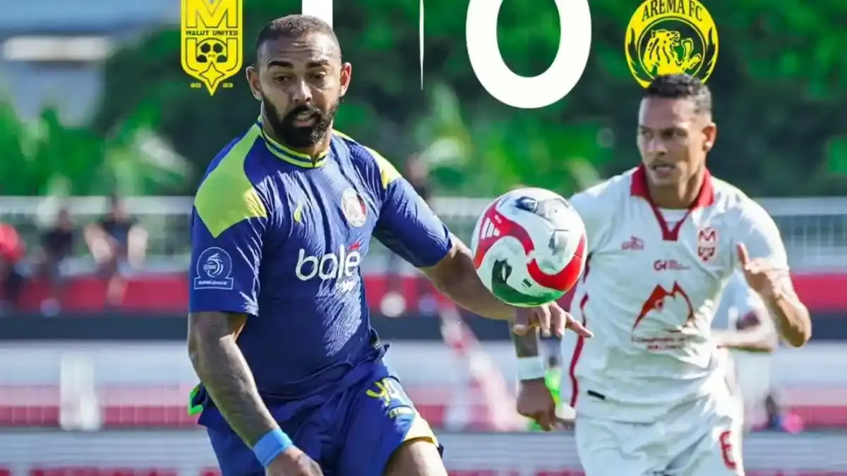 BREAKING NEWS Laga Malut Vs Arema FC: Pelatih Singo Edan Ngamuk dan Kena Kartu dari Wasit