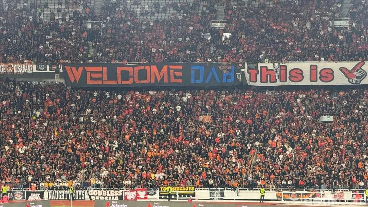 Atmosfer GBK saat Persija Vs PSIM Disorot Media Belanda