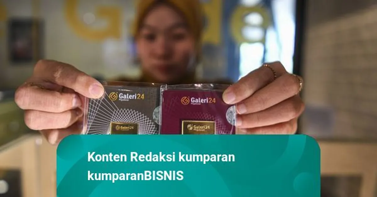 Harga Emas Antam Melonjak Jadi Rp 2.413.000 per Gram, Galeri24 Rp 2.436.000 - kumparan.com