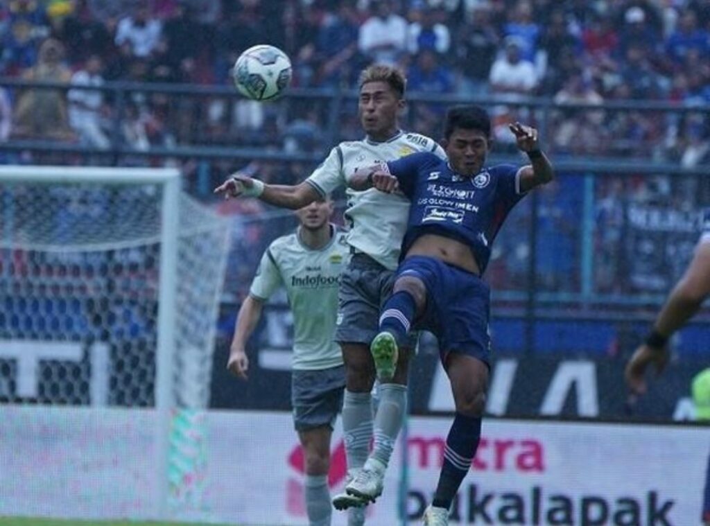 Persib Bandung menang 2-1 atas Arema FC.(Foto: persib.co.id)