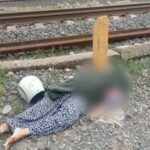 Wanita ini tewas disambar kereta api Kereta Api Babaranjang, Sabtu, 17 September 2022di rel perlintasan Kereta Api jpl.106 Dusun VII