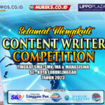 Content Writer Competition LINGGAUPOS.CO.ID dan MUREKS.CO.ID di Lippo Plaza Lubuklinggau