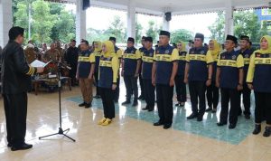 Pelantikan Pengurus Kota Persatuan Drum Band Indonesia (Pengkot PDBI) Kota Lubuklinggau Masa Bhakti 2022-2026 resmi dilantik.