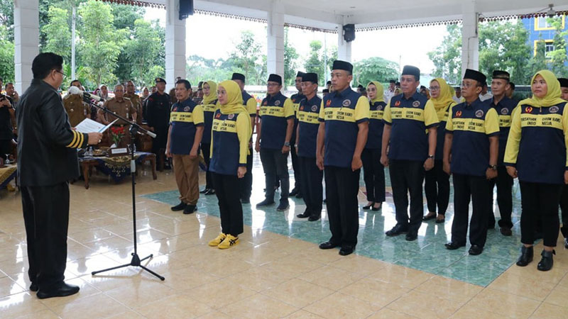 Pelantikan Pengurus Kota Persatuan Drum Band Indonesia (Pengkot PDBI) Kota Lubuklinggau Masa Bhakti 2022-2026 resmi dilantik.