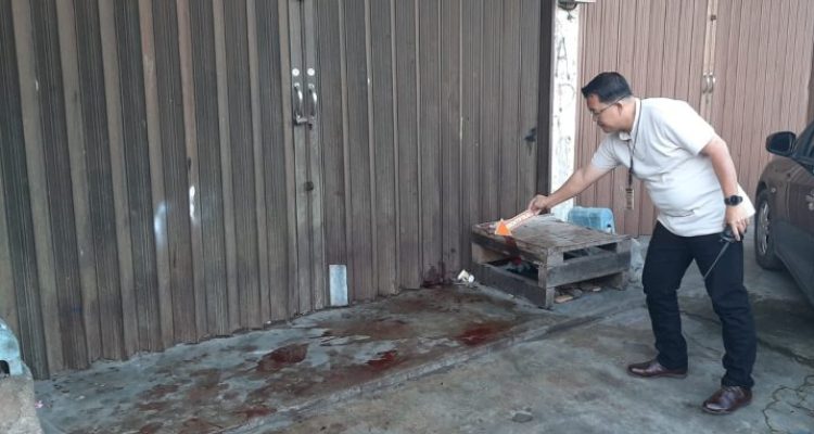 Duel maut terjadi di Pangkal Jembatan Geledek, Jalan Slamet Riyadi, Kelurahan 10 Ilir, Kecamatan IT III Palembang, Senin 16 Januari 2023