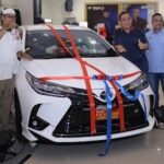 Penerimah Hadian Grand Prize Mobil Toyota Yaris dari Bank SumselBabel