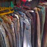 Larangan Jualan Pakaian Bekas BJ Lubuklinggau Tidak Pengaruhi Omzet Penjual : Penjual pakaian bekas jenis celana bekas atau BJ