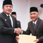 Penjabat (Pj) Bupati Musi Banyuasin (Muba) H Apriyadi Mahmud dilantik menjadi Sekda definitif oleh Gubernur Sumatera Selatan.