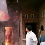 Dapur berukuran 4x4 meter di rumah milik Susilawati (45) warga Musi Rawas, Jumat, 26 Mei 2023 hangus terbakar.