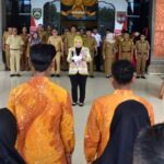 Kontingen Kabupaten Musi Rawas siap mengikuti Pekan Daerah Kontak Tani Nelayan Andalan (PEDA KTNA) XV Provinsi Sumatera Selatan Tahun 2023.