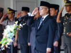 Pemerintah Kabupaten Musi Banyuasin (Muba) Provinsi Sumatera Selatan menggelar upacara peringatan hali lahir Pancasila yang jatuh pada 1 Juni.