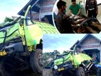 Mobil Dump Truck Hino alami kecelakaan lalu lintas di wilayah Polres Rejang Lebong kembali terjadi, Selasa 27 Juni 2023 pukul 03.15 WIB.