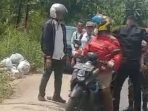 Kecelakaan lalulintas melibatkan pengendara motor dan mobil Anggota TNI terjadi di Jalan Fatmawati Sukarno Kota Lubuklinggau