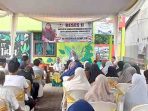 Anggota DPRD Kota Lubuklinggau Graksi PKS Hj Rosmala Dewi menyampaikan sambutan dalam Reses II Anggota DPRD Kota Lubuklinggau Tahun 2023, Sabtu 22 Juli 2023.