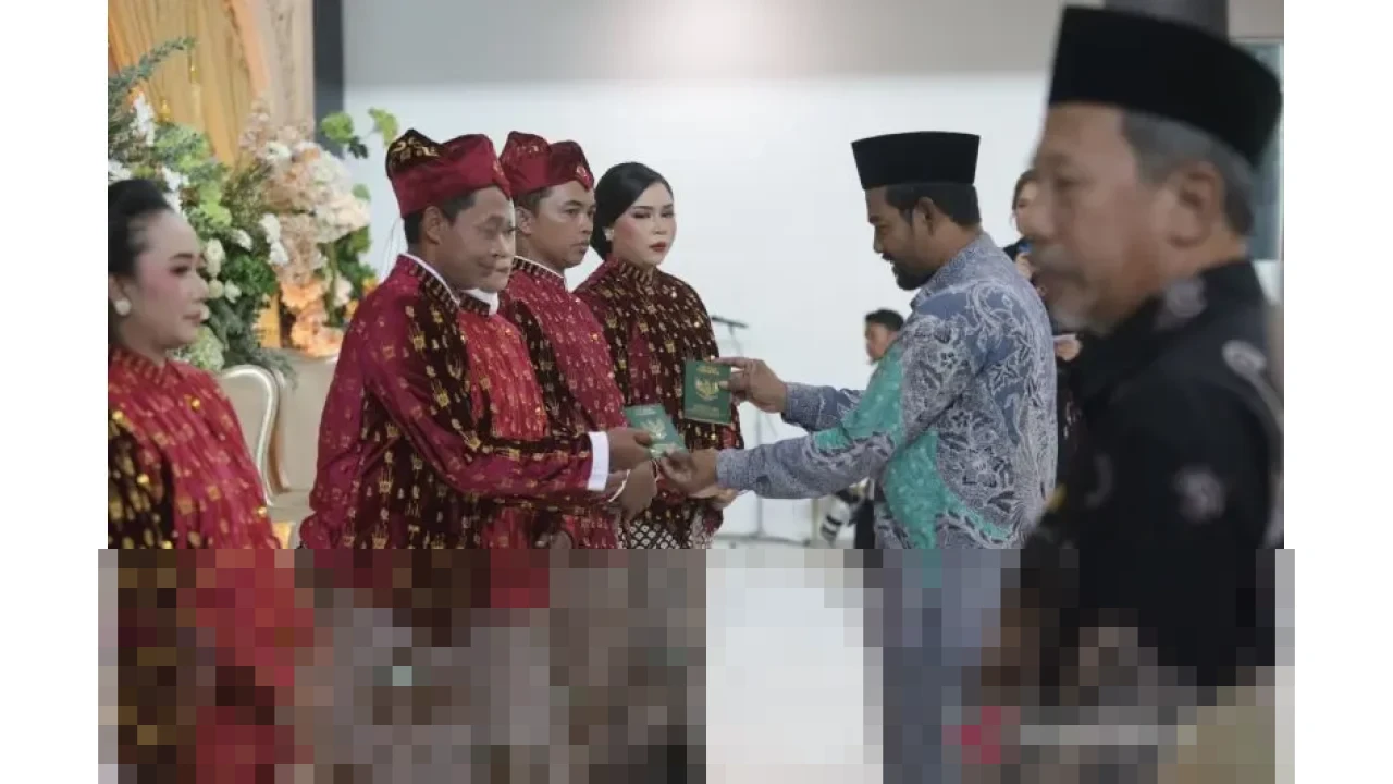 1,47 Juta Pernikahan Tercatat Sepanjang 2025, Kemenag Sebut Tren Penurunan Berhenti