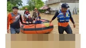 2.895 Warga Pariangan, HSS, Dievakuasi Akibat Banjir, SAR Banjarmasin Pastikan Tak Ada Korban Jiwa