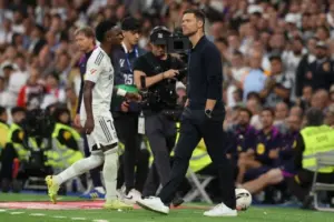 Tiga Kartu Merah Real Madrid, Vinicius Jr. Sindir Wasit: “Beri Saya Lebih Banyak”