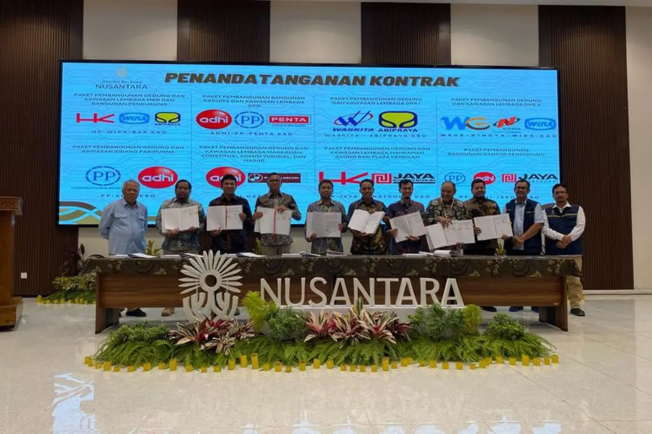 PTPP Sabet Rp 3,51 Triliun untuk Tiga Proyek Kelembagaan Negara di IKN