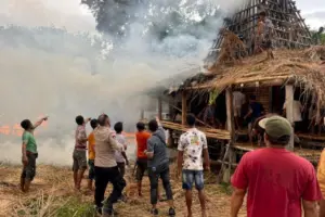 28 Rumah Adat Sumba Barat Ludes Terbakar, Pemkab Ajukan Bantuan Pusat