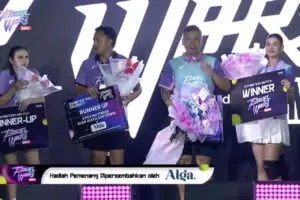 Gading Marten-Medina Juara Padel Wars 2025, Artis Top Bersaing Sengit