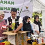 Baznas Tapanuli Tengah Buka Posko Kesehatan Gratis untuk Korban Banjir