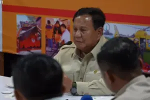 Suara Gemetar Prabowo Tutup Ratas Bencana Aceh: “Saya Bangga”