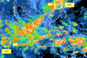 BMKG Deteksi Bibit Siklon 91S dan 93W, Potensi Jadi Siklon Tropis Rendah