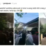 Ratusan Tamu Kecewa, Wedding Organizer Diduga Gelapkan Dana Resepsi Pernikahan