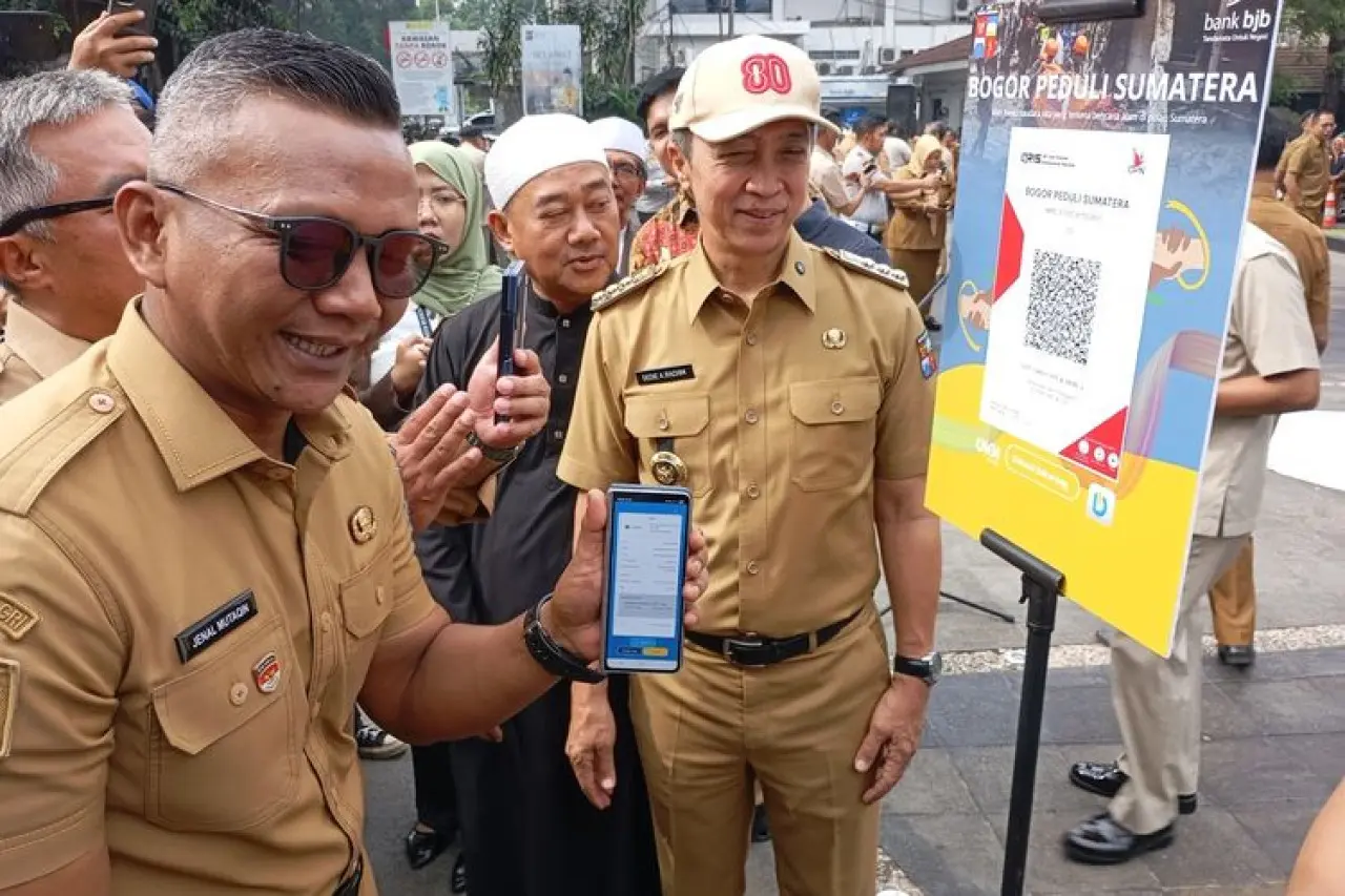 ASN Bogor Galang Dana Korban Bencana Sumbar, Kumpulkan Rp 1,2 Miliar