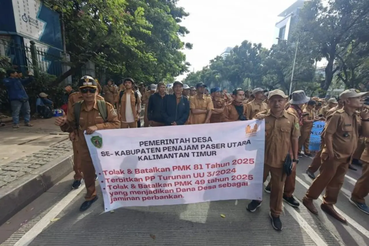 Kades Kaltim ke Jakarta Temui Prabowo, Desak Pencairan Dana Desa Mendesak