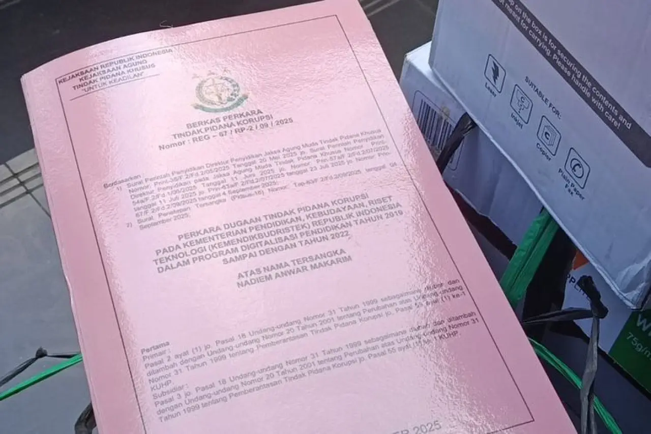 Berkas Perkara Nadiem Makarim dkk Kasus Korupsi Chromebook Dilimpahkan ke Pengadilan Tipikor