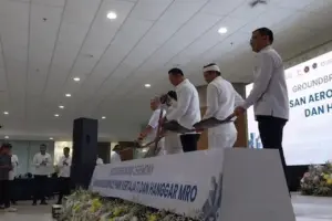 Bengkel Pesawat di Kertajati Dimulai, AHY: Harapan Baru Hidupkan Bandara