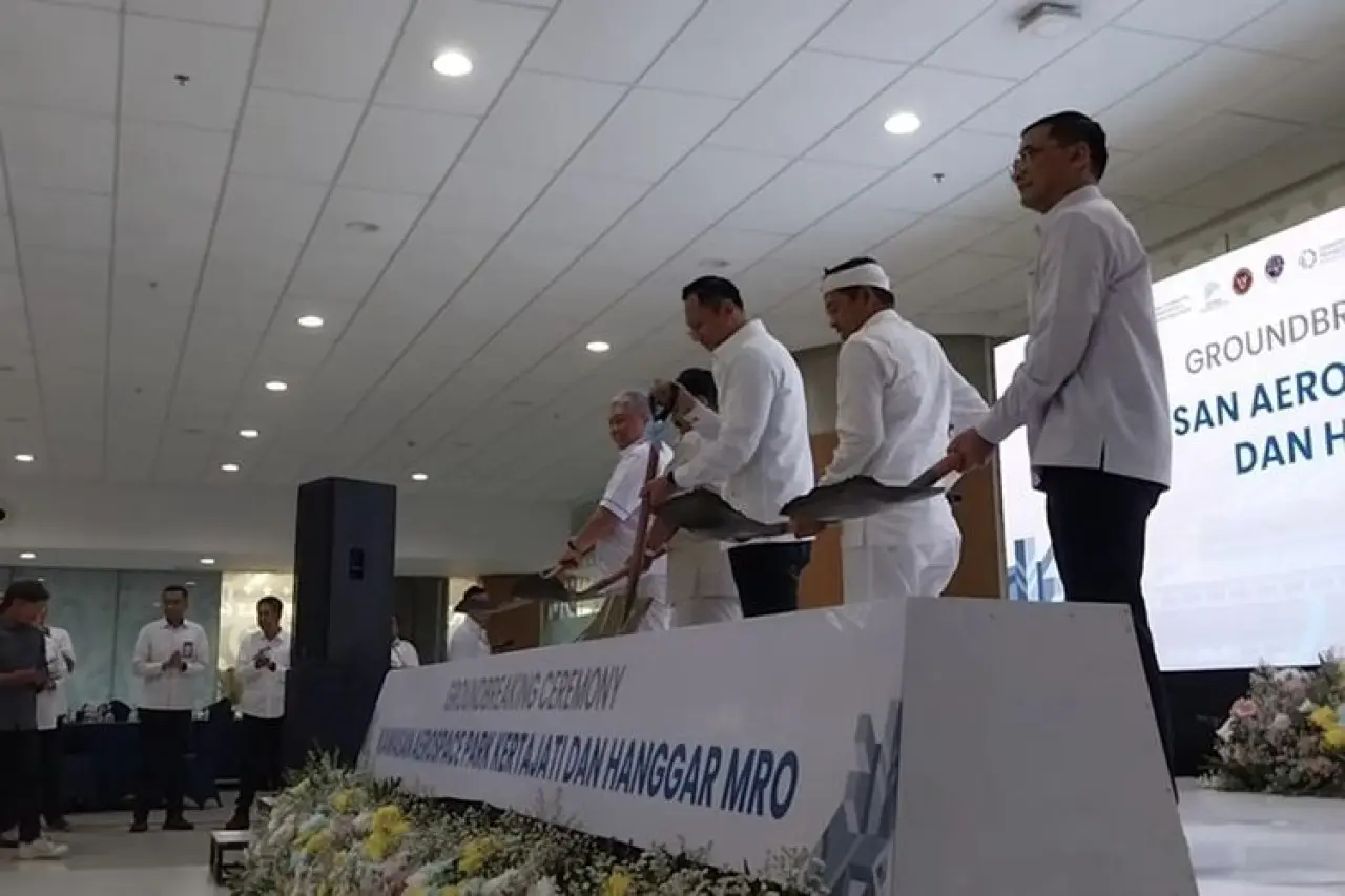 Bengkel Pesawat di Kertajati Dimulai, AHY: Harapan Baru Hidupkan Bandara