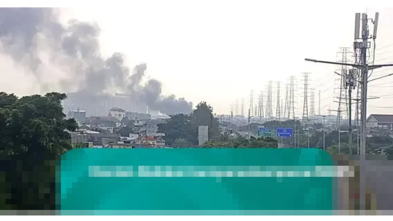 7 Petak Kontrakan di Pademangan Ludes Terbakar Dekat Tol Wiyoto Wiyono, Dipicu Kebocoran Gas