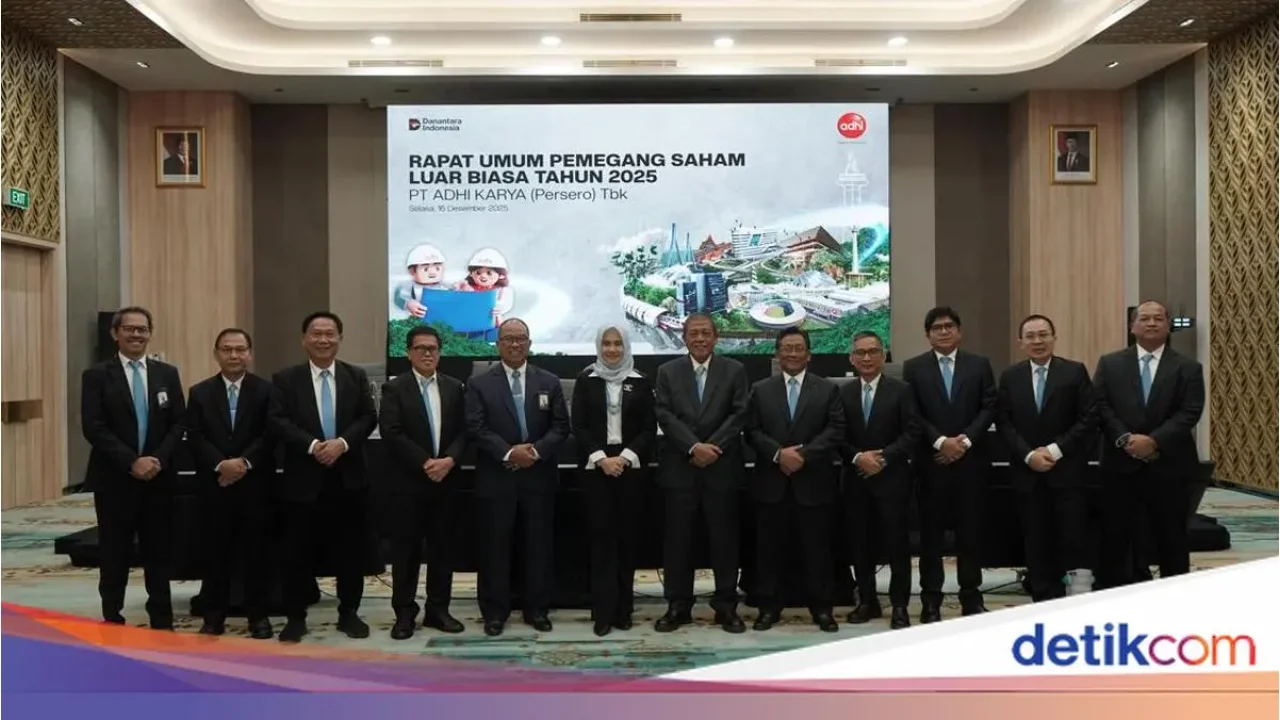 Adhi Karya Tetapkan Moeharmein Z.C. sebagai Direktur Utama Baru Gantikan Entus Asnawi Mukhson