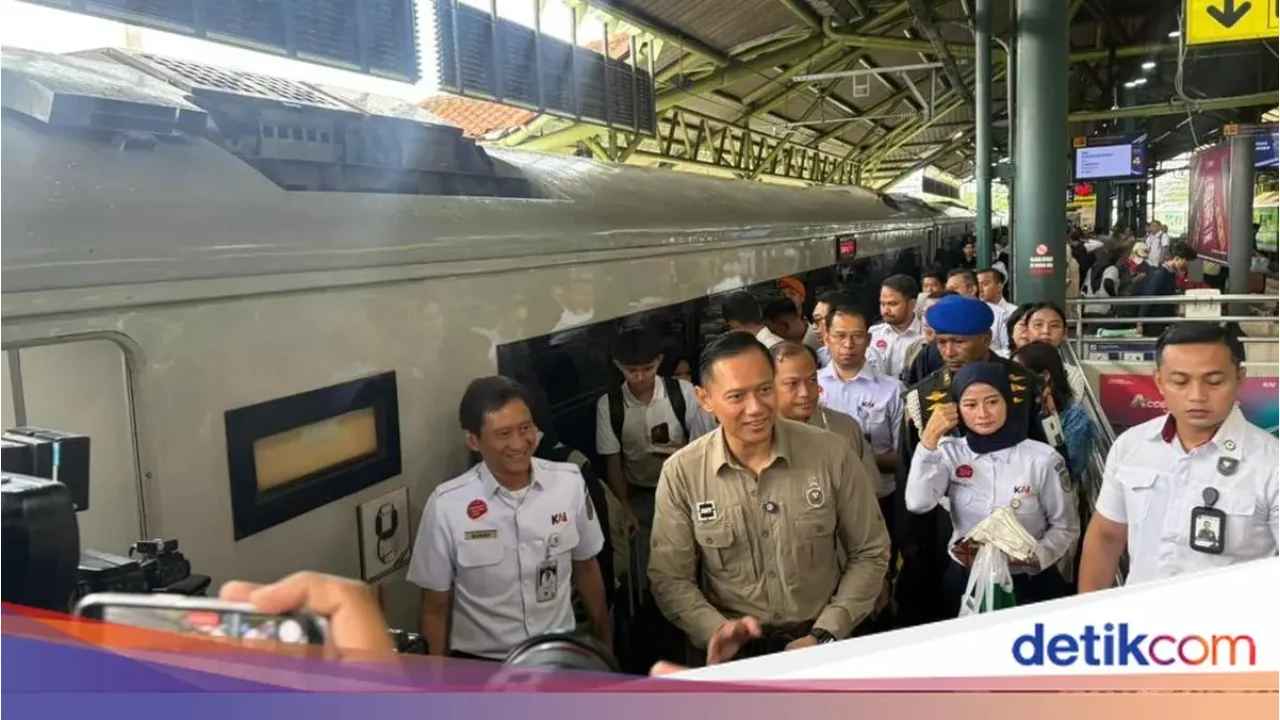 AHY: “Frekuensi Kereta Api Meningkat 8,5 Persen” Selama Nataru 2025/2026