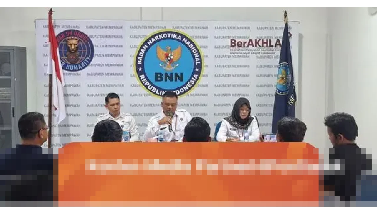 AKBP Agus Sudiman: “Desa Diharapkan Zero Narkoba,” BNNK Mempawah Dorong Kemandirian Program Desa Bersinar