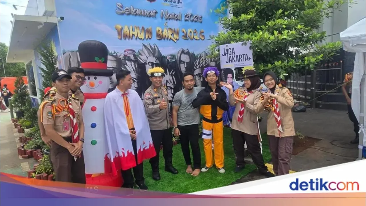 AKBP Riyanto: “Kami Ingin Masyarakat Merasa Dekat dengan Polisi” Lewat Cosplay Naruto di Kota Tua