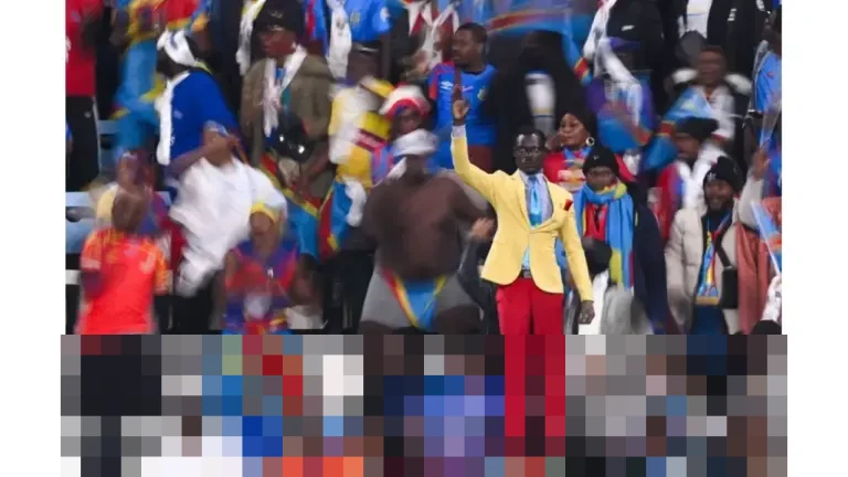 Aksi Mematung Lumumba, Suporter DR Kongo, Jadi Simbol Nasionalisme di Piala Afrika 2025 Aksi Mematung Lumumba, Suporter DR Kongo, Jadi Simbol Nasionalisme di Piala Afrika 2025