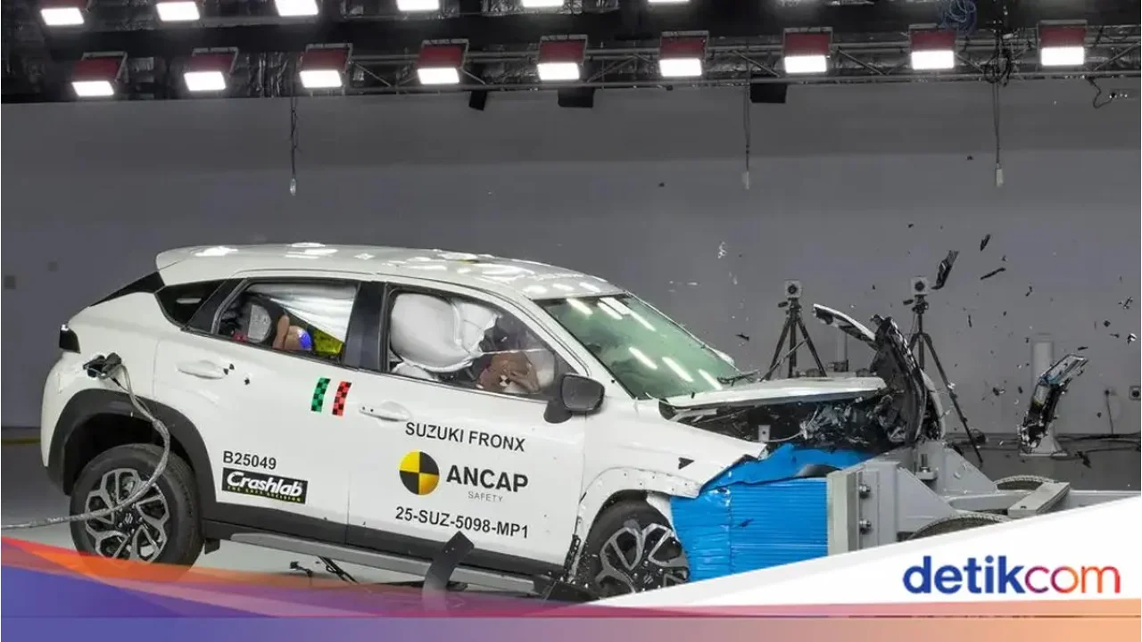 ANCAP Ungkap Kegagalan Sabuk Pengaman Suzuki Fronx, Raih Bintang Satu dan Penjualan Ditunda