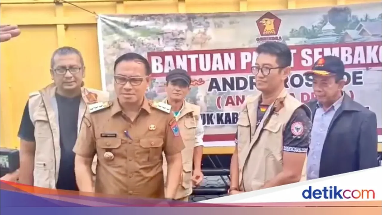Andre Rosiade Kirim 1.000 Paket Sembako dan Logistik 12 Ton untuk Korban Banjir Kepulauan Mentawai