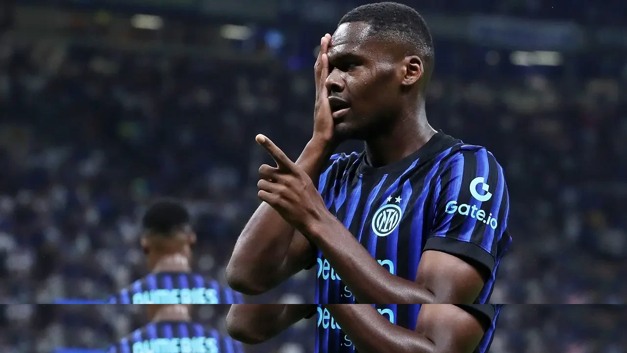 Ange-Yoan Bonny Alami Cedera Serius Saat Latihan, Terancam Absen Dua Pekan dari Inter Milan