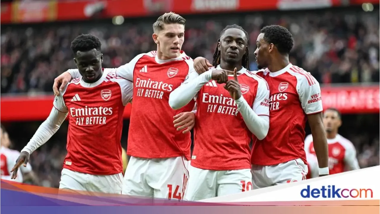 Arsenal Dinginkan Kepala Hadapi Tekanan Manchester City di Puncak Klasemen Liga Inggris